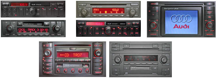 autoradio audi