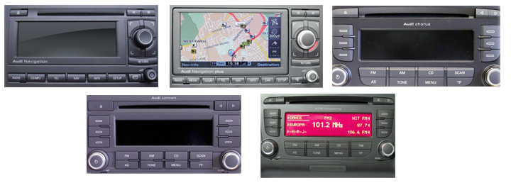 autoradio audi